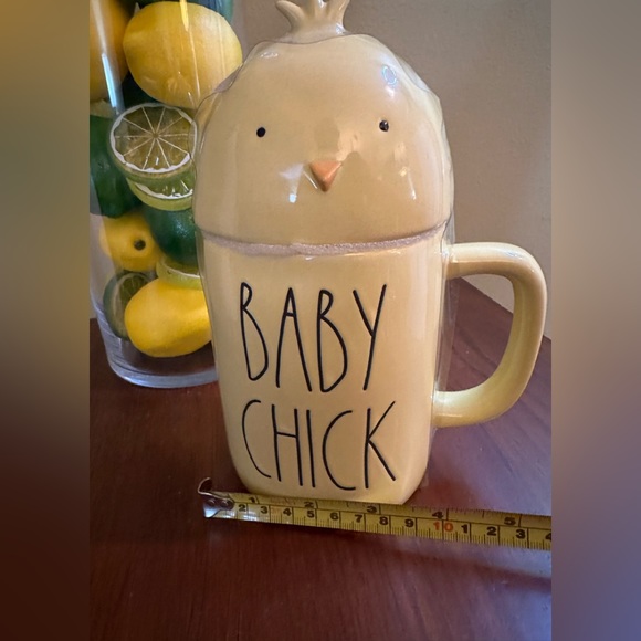 Yellow Baby Chick Mug With Baby Chick Topper - N w/o T - Picture 7 of 7
